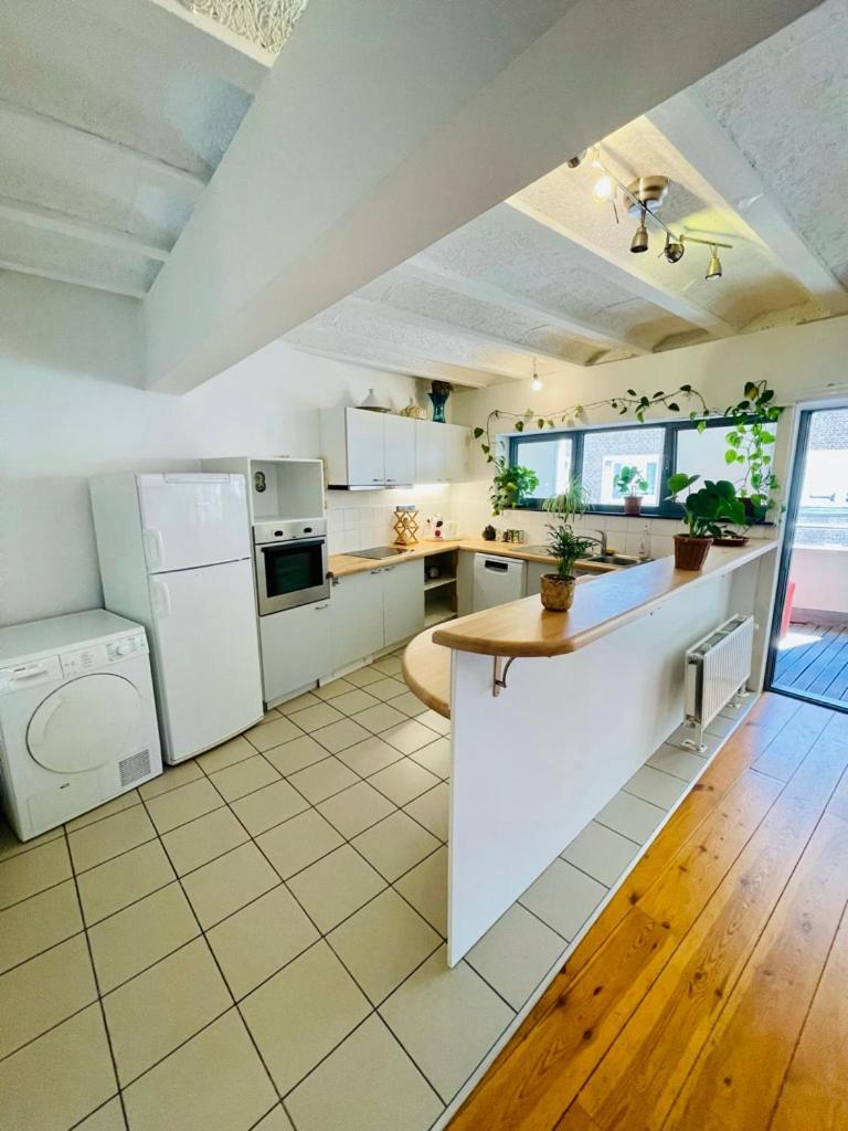 Down Town Oasis-Spacious Loft With Private Parking Bruselas Exterior foto